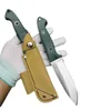Specialerbjudande BM162 Rak kniv CPM-S30V Satin Drop Point Blade Green Full Tang G10 Handtag utomhusöverlevnad Taktiska knivar med Kydex