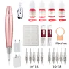 Tattoo Machine Microblades Kit Permanent Makeup Eyebrow Lip Set Universal Body Art Supplies for Microblading Equipment Lips 231030