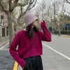 Suéteres cortos de estilo coreano para mujer, cárdigan grueso y cálido con estampado a cuadros, cárdigan informal con un solo pecho, tejido versátil para otoño e invierno