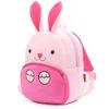 Bolsas meninas mochila bonito animal coelho crianças pelúcia jardim de infância saco de escola 231030