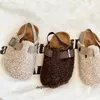 Hausschuhe Herbst Winter Kinder Koreanische Wolle Schuhe Mode Warme Hausschuhe Baby Casual Baumwolle Jungen Mädchen Rutschfeste 231030