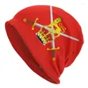 Bérets Drapeau de l'armée britannique Badge Cool Skullies Bonnets Casquettes Bonnet Hiver Chaud Tricot Chapeau Femmes Hommes Adulte Bonnet Chapeaux Casquette de Ski En Plein Air