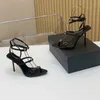 Sandales Sexy Femmes Pompes Dames Marque Boucles En Cuir Peep Toe Super Talons Hauts Mature Dame Robe De Soirée Discothèque Chaussures D'été