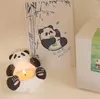 Bougeoirs dessin animé mignon Panda géant gypse chandelier thé cire décoration cadeau de saint valentin