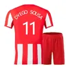 2023 2024 UD Almeria Soccer Jerseys Sadiq #9 Dyego Sousa #11 Away 23 24 Football Shirt Kit Samu #30 Maillots de Foot Akieme #15 Juan Villar #7 Almeria Kids Top