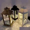 Party Decoration 2021 Ramadan Lantern Decoration Led Lights Eid Mubarak Decor Lamp Islam Muslim Party Gifts Crafts Home Desktop Decora Dhvde