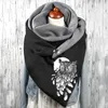 Sjaals mode printen sjaal wrap dames knop casual warme dames zachte kasjmier foulard winter sjaals hijab 231030