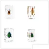 Arts and Crafts Spider Butterfly Scorpion Insect Wystawa w czystej żywicy Wadze papieru Dostawa Domowe prezenty ogrodowe DHFKS