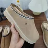 Designer U TagTazz Pantoufles Australiens Botte d'hiver Femmes Tasman Slipper Diapositives en fourrure Classique Graines de moutarde Ultra Mini Bottines à plateforme en daim Taille 10 Sans boîte Prix pas cher