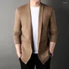 Pulls pour hommes 2023 Automne Hiver Marque Mode Tricot Hommes Cardigan surdimensionné Pull Tricot Casual Manteaux Coréens Veste Hommes Vêtements