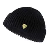 Mode Beanie Gebreide Muts Mannen Casual Korte Draad Hip Hop Winter Warm Brimless Baggy Skullcap Motorkap 230920