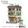 Modèle d'avion Loz créatif Mini bloc de construction modulaire Hong Kong Street View coin assemblage Commercial jouets pour enfants cadeaux pour adultes 231030