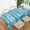 Table Cloth Waterproof And Scald Resistant European Home El Office Round Square PVC