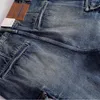 Men's Jeans Heavy Chunky Autumn/winter Vintage Loose Straight Leg Large Pocket Multi-bag Cargo Casual Pants