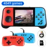 X60 3.5 '' Retro Video Game Console Handheld Game Player Portable Built-In 4849 Games Support 10 Emulators and Save Progress