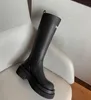 Black Napa Leather High Heel Boots Designer Women's Boot Womens Sculpted High High Boots Boots Women's Fashion Boots