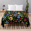 Blankets Hungarian Folk Pattern Throw Blanket For Baby Softest Decorative Sofa Thin