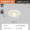 天井のライトモダンな備品ライト廊下の浴室の天井LEDガラスランプ生地