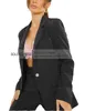 Costumes pour hommes Bureau Dames Pantalon pour femmes Vert Business Classique Boutons à simple boutonnage Sexy Blazer Pantalon Ensemble Deux Pièces Formel