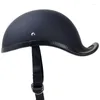 Motorradhelme Open Face Half Hat Helm Männer Frauen Retro Roller Baseballmütze Vintage Chopper Elektrische Motorräder Cruiser