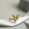 حلقات الكتلة 925 Sterling Silver Lucky Ring Conganting قابلة للتعديل للنساء إكسسوارات الجملة الفاخرة بالجملة