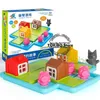 Jouets d'intelligence Petit Chaperon Rouge Jeux de société intelligents à cache-cache avec solution de construction de compétences Puzzle Jeu de logique Jouet de formation IQ Cadeau pour enfants 231030