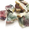 Decoratieve beeldjes Groothandel enige plaats in de wereld Paars Groen Agaat Qin Jade Oude Chinese Mysterieuze Ruwe Steen Sieraden Materiaal