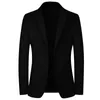 Abiti da uomo Arrivo Uomo Abito nero Colore fiore Giacca blazer di alta qualità Abito da sposa per uomo Velluto Taglie forti M L XL XXL XXXL