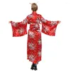 Vêtements ethniques Japonais Tentation Kimono Costumes de scène Halloween Cosplay Party Uniformes féminins adultes