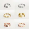 Populär Moissanite Ring Estetic Plated Gold Rings Titanium Steel Gift Simplicity Bague Modern Fashion Beautiful Engagement Designer Love Rings for Women ZB010