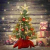 Weihnachtsdekoration, Tisch-LED-Weihnachtsbaumdekoration mit Weihnachtskugeln, Zuckerstange und Stern, Baumspitze, Ornamente, Weihnachtstischbäume 231027
