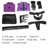 Cosplay Kate Bishop Cosplay Hawk kostuum met pijlkoker rekwisieten op maat gemaakte complete outfit