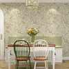 Wallpapers American Wallpaper Living Room Background Wall Paper Study Pure Retro Bedroom Warm Big Flower