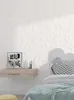 Bakgrundsbilder 3D Tjock präglad konkava vit rosen Ausch Moln Wall Paper Living Room Clothing Store Vertikal Stripe Wallpaper Star