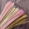 Decorative Flowers 50Pcs Natural Dried Eternal Goldenrod Bouquet Home Wedding Interior Decoration Party Arrangement Materials Accessories