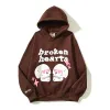 2023Broken2 Planet hoodies Grafische tee designer hoodie Heren Y2k hoody 3D Foam Graffiti Brief Trui Hip Hop Harajuku Sweatshirts Trui Dames Lange Mouw zweet