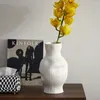 花瓶モダンブラックセラミックミニマリストイケバナ植物植物デザイン花瓶のノルディックスタイルの水耕栽培enセラミークホームデコレーションWZ50HP