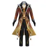 Impact Genshin Coswear Full Uniform Cosplay Anime Zhongli Men's Performance Costumes