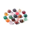 Charms Mini Natural Stone Halloween Pumpkin Crystal Pendant For Jewelry Making Crafts Diy Earring Necklace Handmade Accessor Dhgarden Dhacx