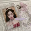 Card Holders Bus Cover Key Ring Ornaments Butterfly Pendant Holder Idol Pos Kpop Pocard Children Gift