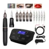 Tattoo Machine Permanent Makeup Sets Dual Use Rotary Pen Kits for Eyebrow with 2 head P300 231030