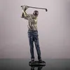 Decoratieve objecten beeldjes Vilead Golf Figuur Standbeeld Hars Vintage Golfer Beeldjes Alleen thuis Kantoor Woonkamer Decoratie Sport Objecten Ambachten Vaartuig 231030