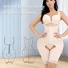 Shapers Femmes Taille haute Corset Shapewear pour femmes Tummy Control Body Shaper Taille Entraîneur Plus Taille Body Bulifter Sous-vêtements