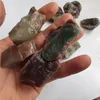 Decoratieve beeldjes Groothandel enige plaats in de wereld Paars Groen Agaat Qin Jade Oude Chinese Mysterieuze Ruwe Steen Sieraden Materiaal