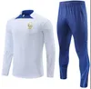 23 24 french mens kids tracksuit Football 2023 2024 french Mens Tracksuits Top Qualitt Training Soccer Training suit jogging