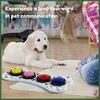 犬のおもちゃを噛む音声録音ボタンペットおもちゃ犬ボタンコミュニケーションペットトレーニングブザーレコーディングトーキングボタンインテリジェンスおもちゃ231030