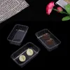 Plates 200 Pcs Mung Bean Cake Blister Inner Tray Plastic Containers Desserts Green Beans