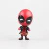 أزياء التميمة deadpools cosbaby q verison هز رأس السيارة الزخارف الزخارف التلقائية الداخلية ألعاب PVC كبيرة للأطفال هدية الأولاد