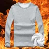 Men's Thermal Underwear Men Thermal Underwear Tops Fleece Thickened Long Johns For Male T-Shirt Slim Bottom Warm Clothes Long Sleeve High Quality 231030