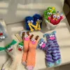 Schlaf Lounge Winter Korallen Samt Socken Cartoon Lustige Mädchen Verdickt Warme Hause Eltern Kind Strümpfe Boden Schlafen für Kinder 231031